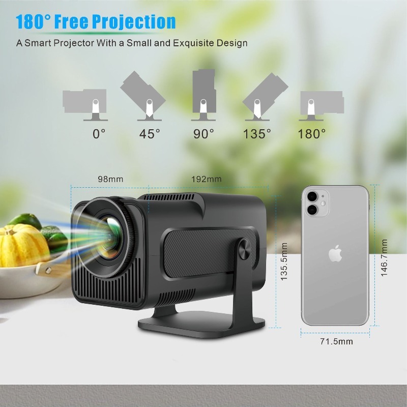 Mini Projector Portable - Proyector Portátil Original HY320mini, Mini Cine