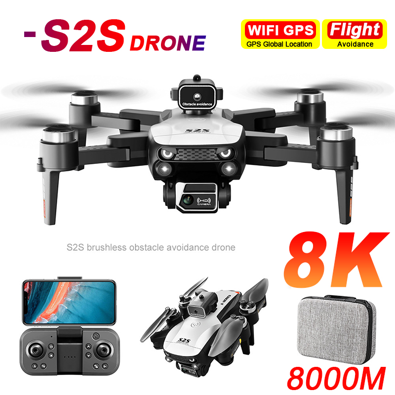Electronics New Gadgets - Nuevo Dron S2S 8K profesional HD