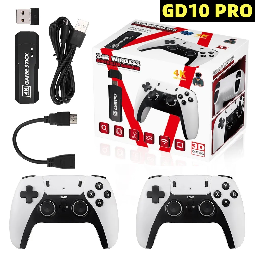 Retro Game Controller Usb - Consola Stick GD10 PRO, mando inalámbrico