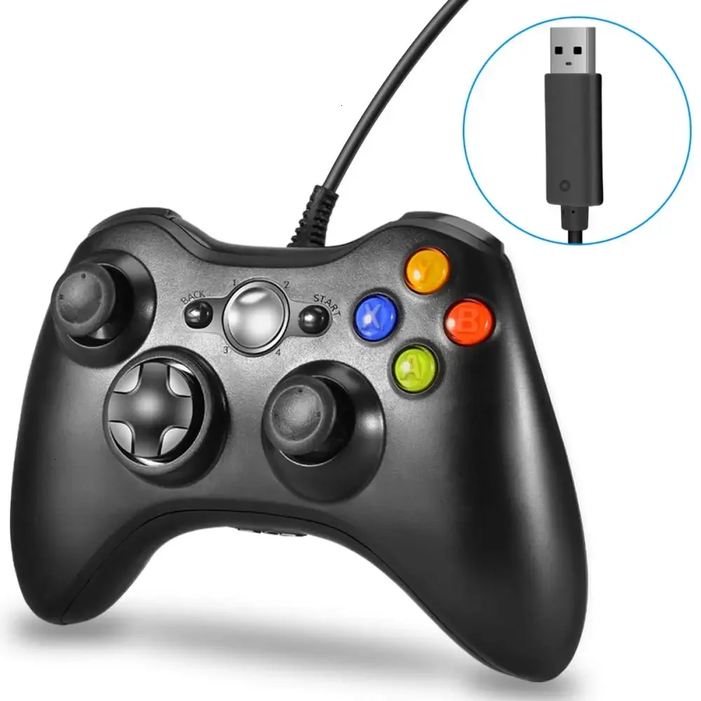 Retro Game Controller Usb - Mando para Microsoft Xboxes 360, mando