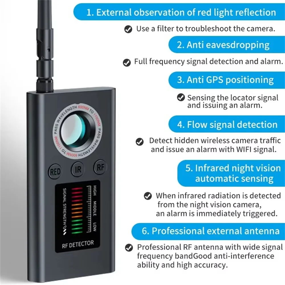 Electronics Gadgets Sale - Detector de Cámaras Ocultas, Dispositivos Antiespía