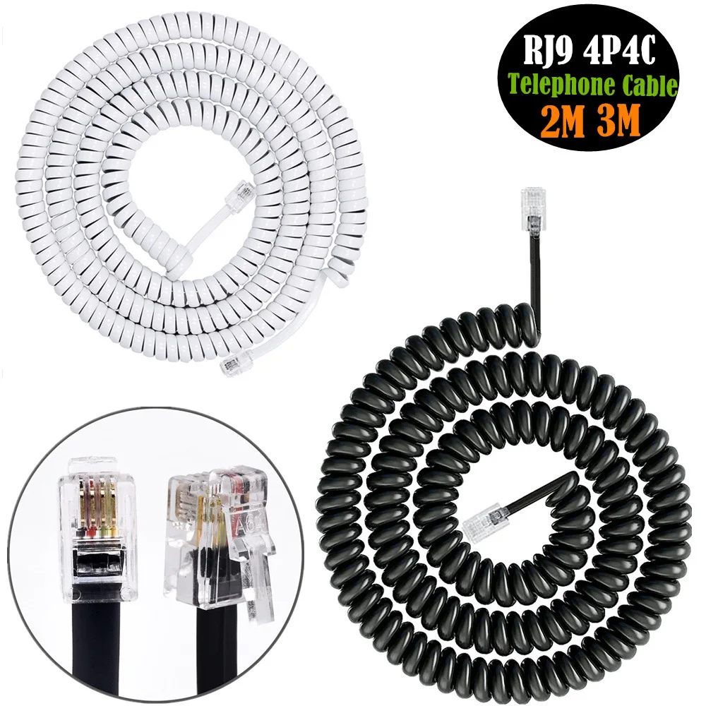 Electronics Gadgets Wholesale - Accesorio telefónico RJ9 4P4C, Cable telefónico