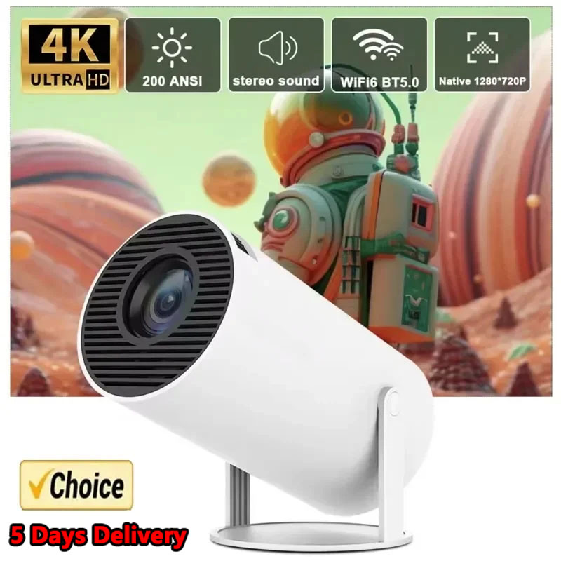Mini Projector Portable - Nuevo Proyector 2026 4K Android 11
