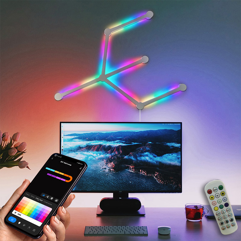 Rgb Desk Lamp Smart - Barra de luz RGB, Control por