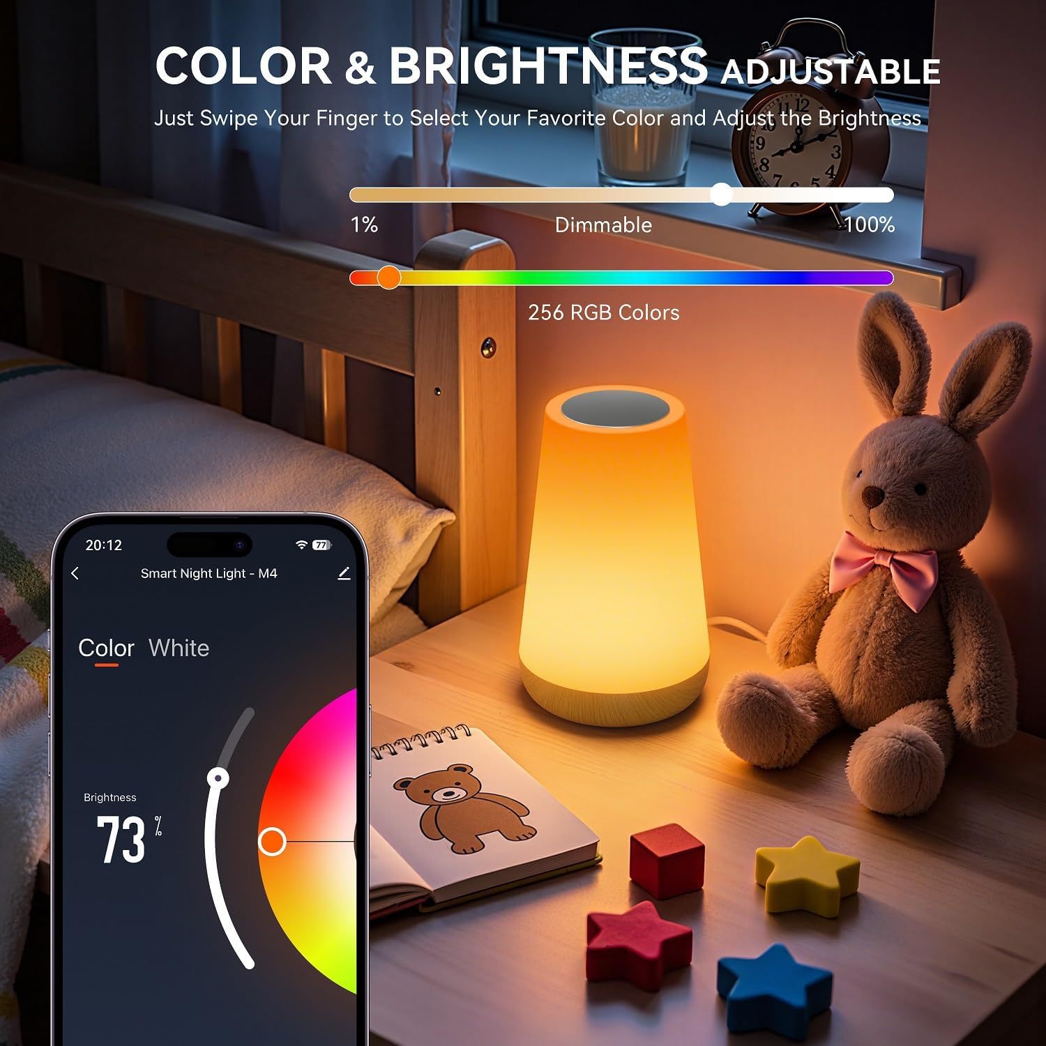 Lámpara de Mesa Inteligente Wi - Rgb Desk Lamp Smart reseña y precio