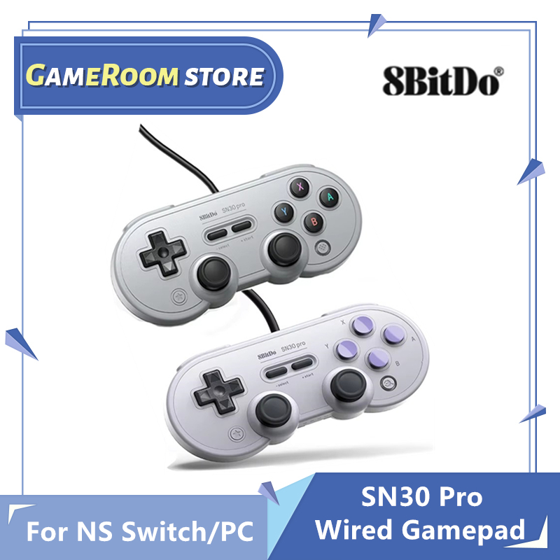 1 o 2 uds 8BitDo SN30 Pro mand - Retro Game Controller Usb reseña y precio