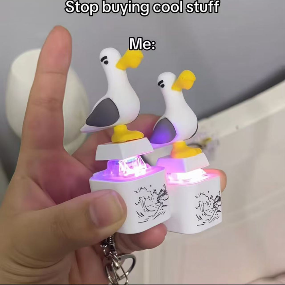 Llavero con tecla Mine Seagull - Electronics Gadgets Wholesale reseña y precio