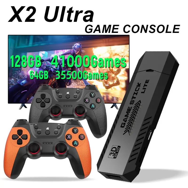 X2 Ultra Pro Retro Game Stick  - Retro Game Controller Usb reseña y precio