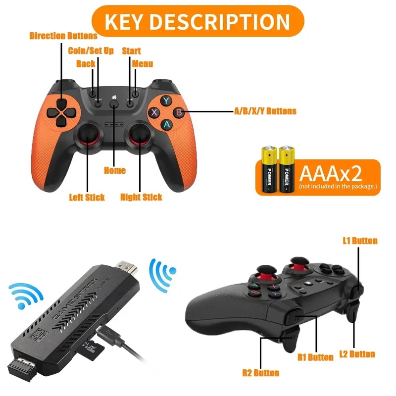 X2 Ultra Pro Retro Game Stick  - Retro Game Controller Usb reseña y precio