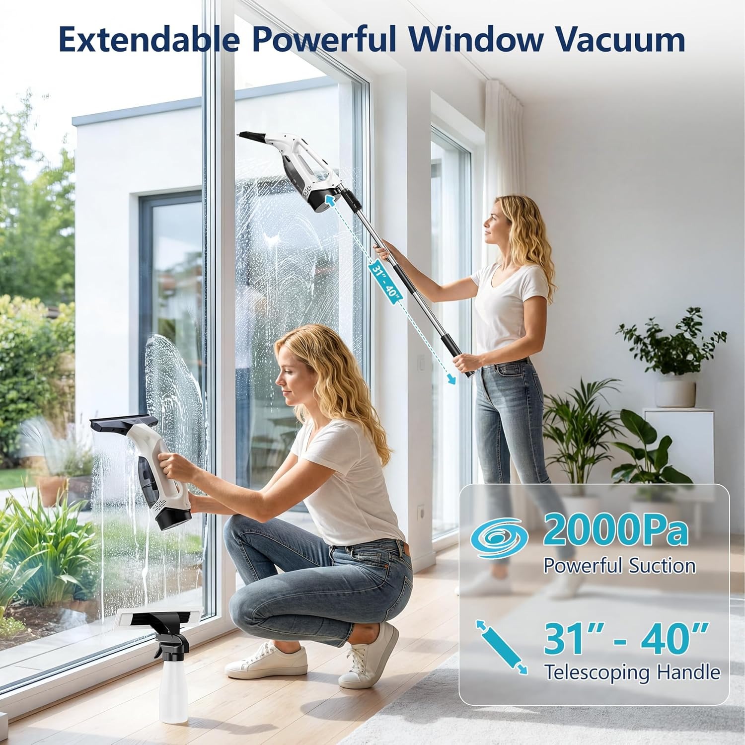 Aspiradora de Ventanas Inalámb - Electro Gadgets reseña y precio