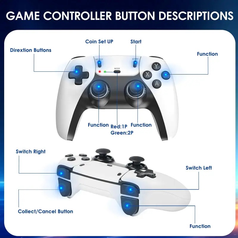 M15 Retro Video Game Stick 2.4 - Retro Game Controller Usb reseña y precio