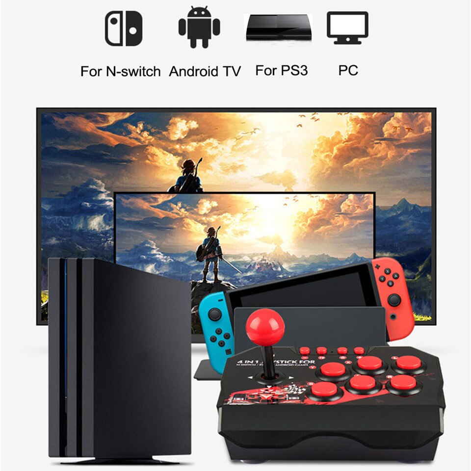 GAMINJA NS002 4 en 1 Retro Arc - Retro Game Controller Usb reseña y precio