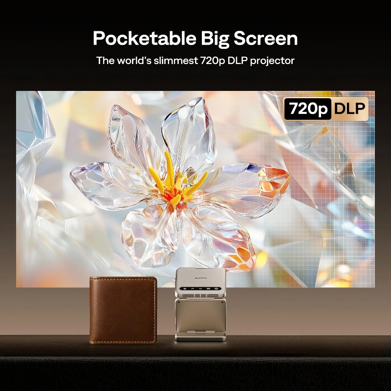 Proyector Portátil Plegable de - Mini Projector Portable reseña y precio