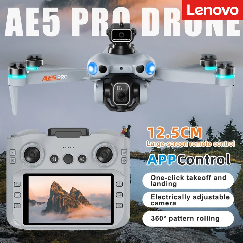 Dron Lenovo 2026 NUEVO AE5 4K  - Electronics New Gadgets reseña y precio