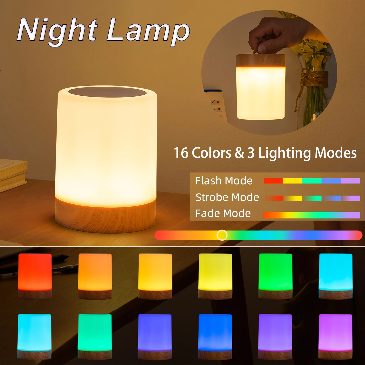 Lámpara de Noche Inteligente d - Rgb Desk Lamp Smart reseña y precio