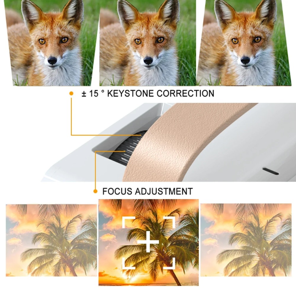 Proyector portátil inteligente - Mini Projector Portable reseña y precio
